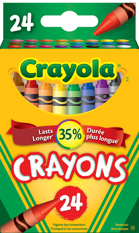 Crayola 24 Wax Crayons