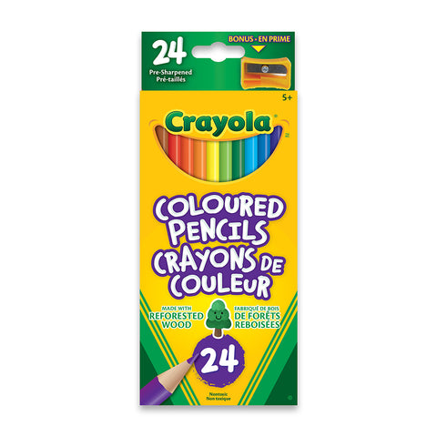 Crayola Coloured Pencils - 24 Pack