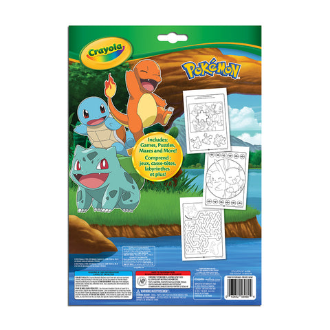 Crayola Pokémon Colouring & Activity Pad