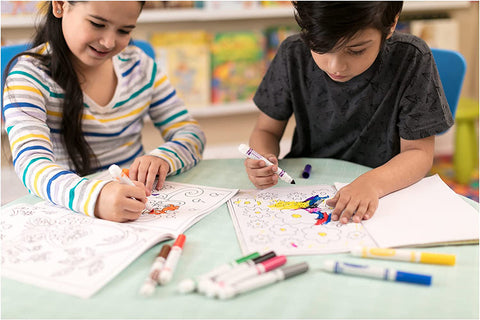 Crayola Ultra-Clean Broad Line Washable Markers - 10 Classic Colours