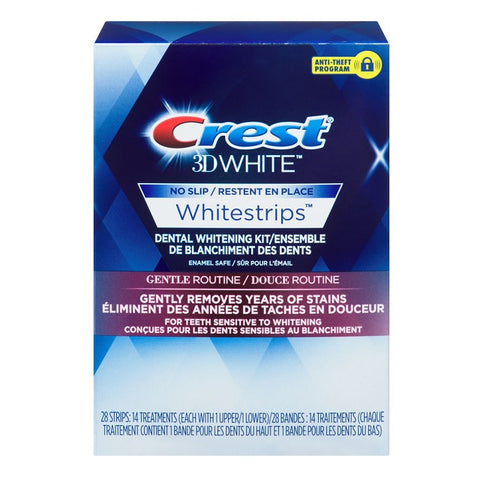Crest 3D White Whitestrips Gentle Routine 14 Treatments