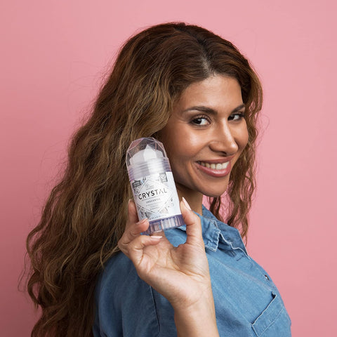 Crystal Mineral Deodorant Stick Unscented (Various Sizes)
