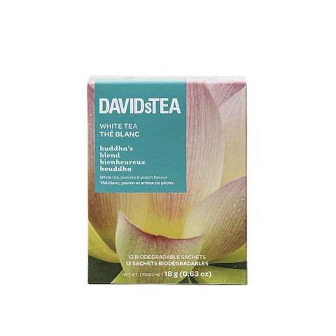 DAVIDsTEA Buddha's Blend White Tea 12 Sachets