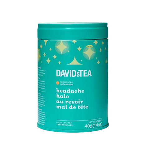 DAVIDsTEA Headache Halo Rooibos Loose Leaf Tea 40g