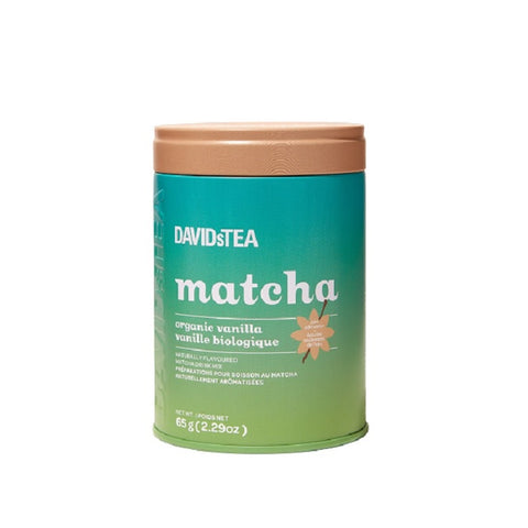 DAVIDsTEA Organic Vanilla Matcha Drink Mix 65g