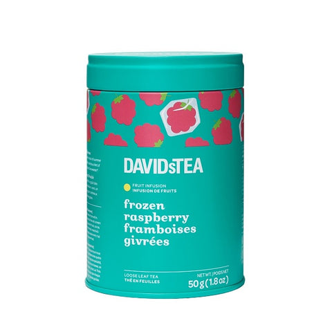 DAVIDsTEA Frozen Raspberry Fruit Infusion Loose Leaf Tea 50g