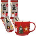Danica Jubilee Bauble Cats Christmas Mug and Socks Set - YEswellness.com