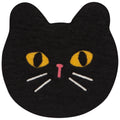 Danica Jubilee Black Cat Felt Wool Trivet