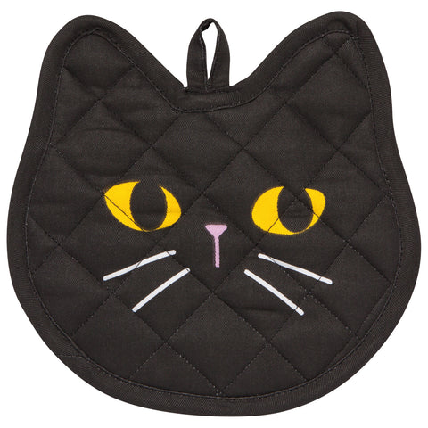 Danica Jubilee Black Cat Potholder