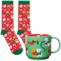 Danica Jubilee Holiday Hounds Christmas Mug and Socks Set