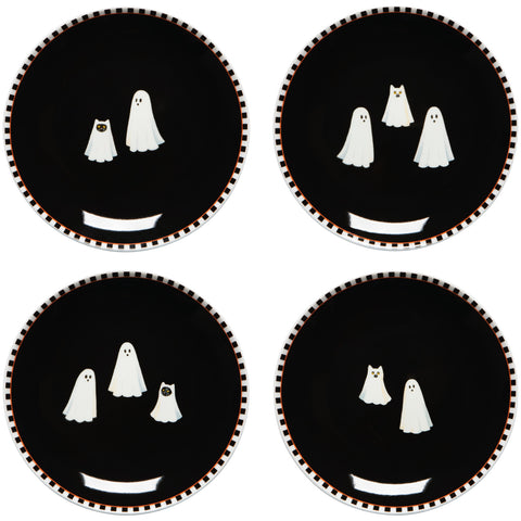 Danica Jubilee Kindred Spirits Halloween Appetizer Plates Set of 4