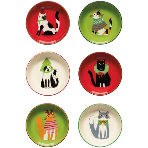 Danica Jubilee Kitty Carol Christmas Pinch Bowls Set of 6 - Yeswellness.com
