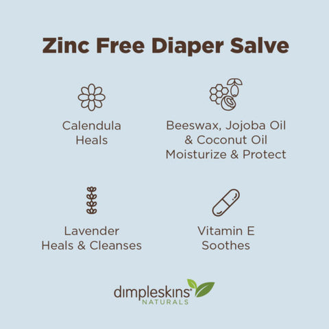 Dimpleskins Naturals Bum Bum Balm Diapering Salve 30g