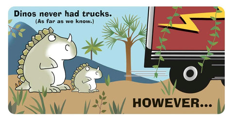 Dinosaurs in Trucks Because Hey, Why Not?