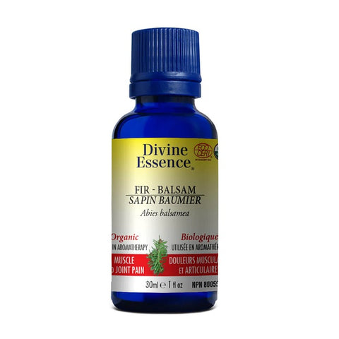 Divine Essence Fir Balsam Organic Essential Oil Muscle & Joint Pain 15mL 