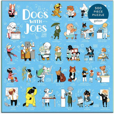 Dogs With Jobs 500 Piece Puzzle