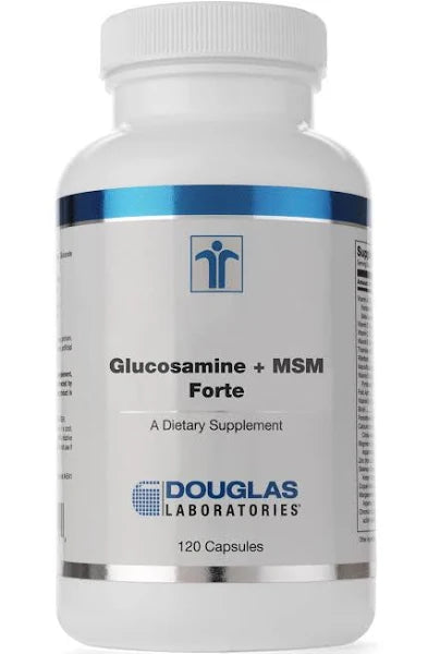 Expires August 2024 Clearance Douglas Laboratories Glucosamine + MSM Forte 120 Capsules