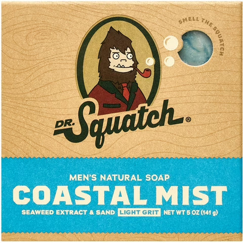Dr. Squatch Men's Natural Soap Coastal Mist 141g