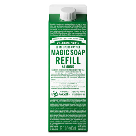 Dr. Bronner's Pure-Castille Magic Soap Refill 946mL