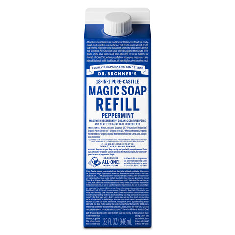 Dr. Bronner's Pure-Castille Magic Soap Refill 946mL