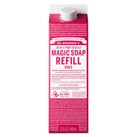 Dr. Bronner's Pure-Castille Magic Soap Refill 946mL