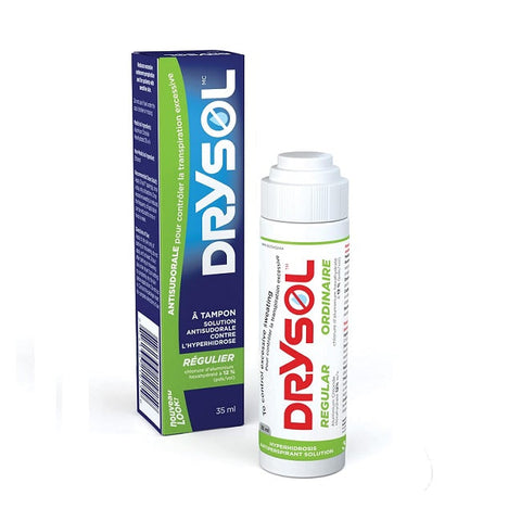 Expires January 2026 Clearance Drysol Dab-On Regualr 12% ACH Antiperspirant 35mL