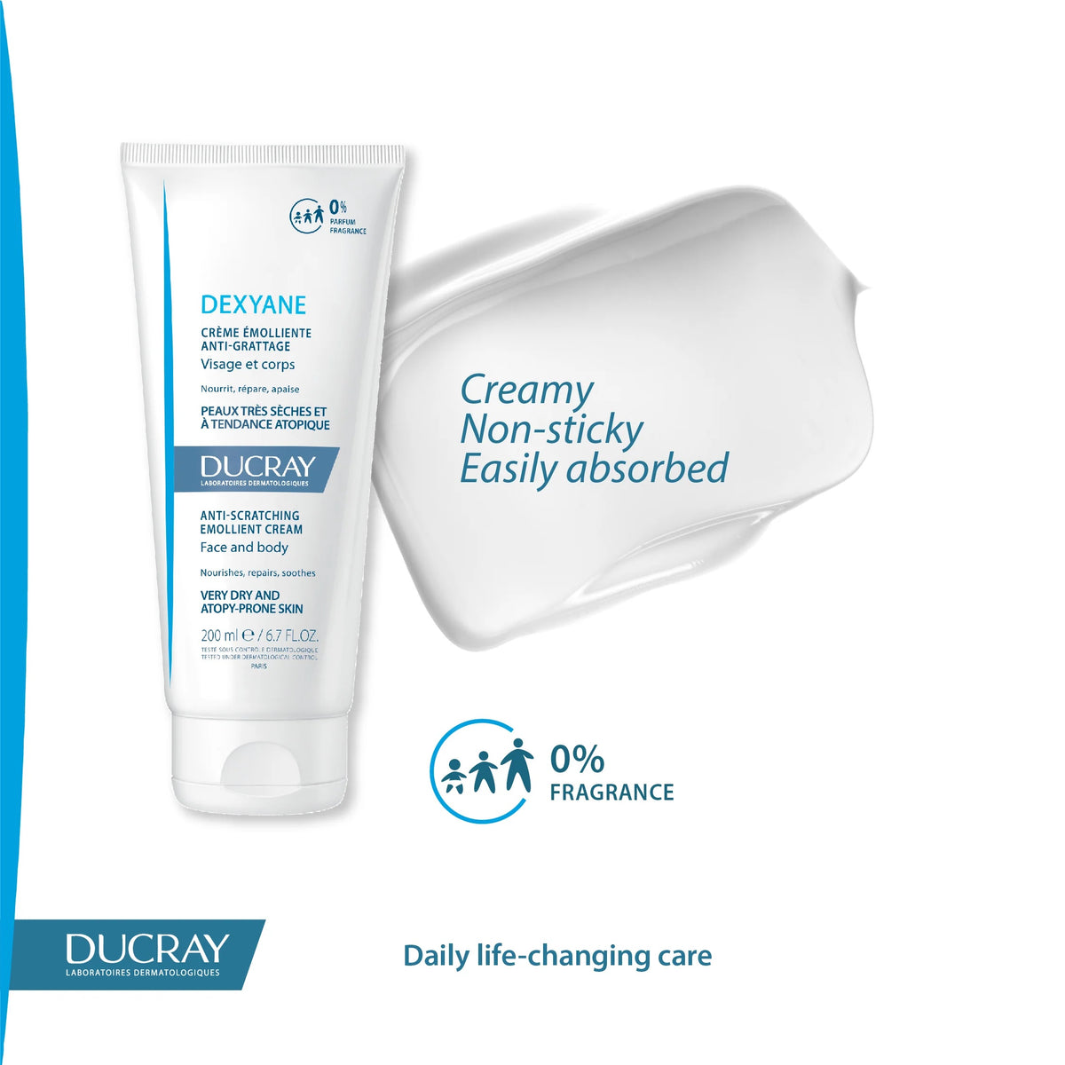 Ducray Dexyane Anti-Scratching Emollient Cream 400mL