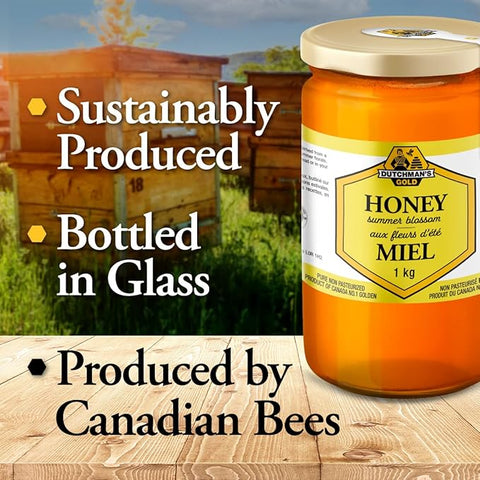 Dutchman's Gold Summer Blossom Honey (Various Sizes ) - YesWellness.com