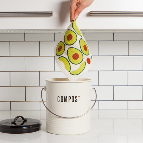 Ecologie by Danica Avocados Swedish Dishcloth