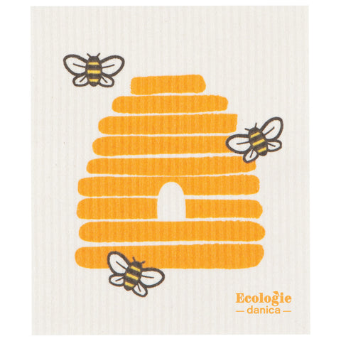 Ecologie by Danica Bees Swedish Dishcloth