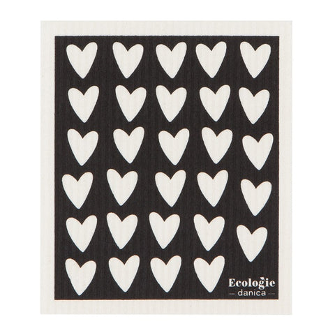 Ecologie by Danica Hearts Swedish Dishcloth