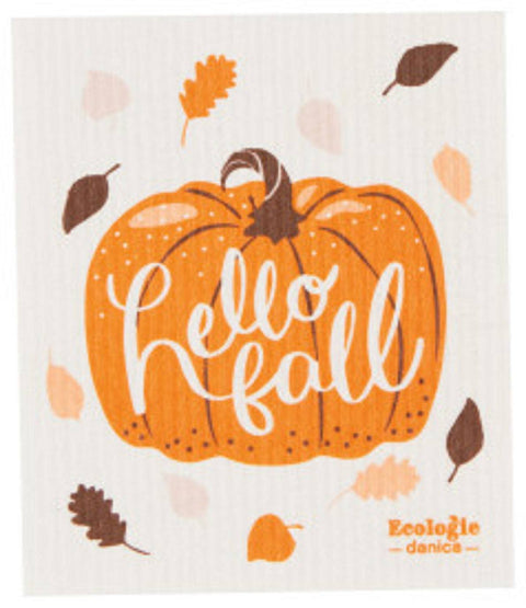Ecologie by Danica Hello Fall Swedish Dishcloth