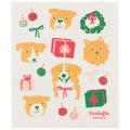 Ecologie by Danica Holiday Hounds Christmas Swedish Dishcloth