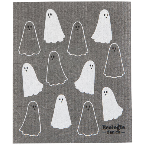 Ecologie by Danica Kindred Spirits Halloween Swedish Dishcloth
