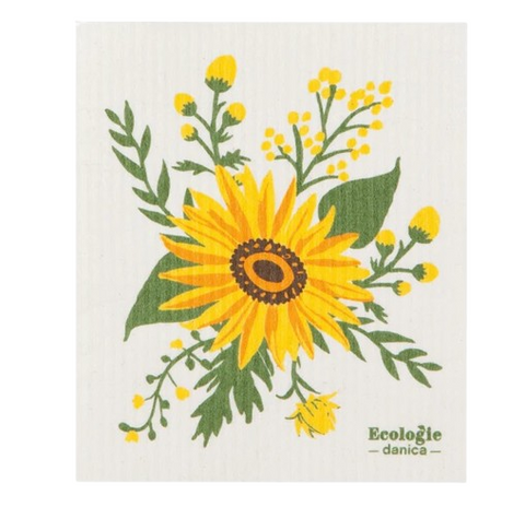 Ecologie by Danica Sunflower Splendor Swedish Dishcloth