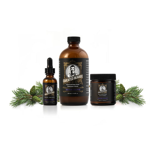 Educated Beards Beard Maintenance Kit - Balsam Eclipse