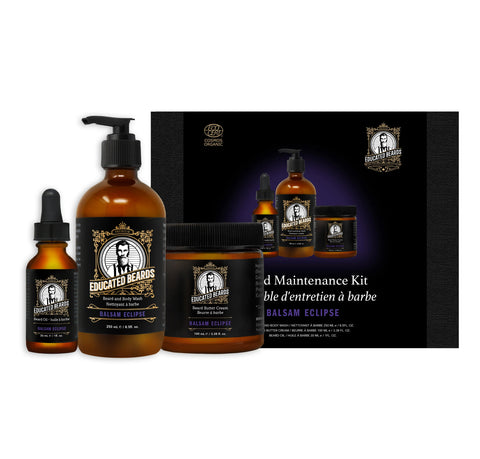 Educated Beards Beard Maintenance Kit - Balsam Eclipse