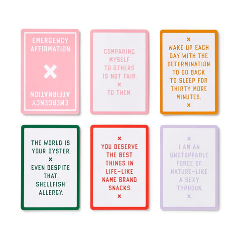 Emergency Affirmations for Exceptionally Stupid Days Card Deck