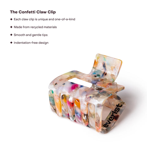 Everist The Confetti Claw Clip - Small