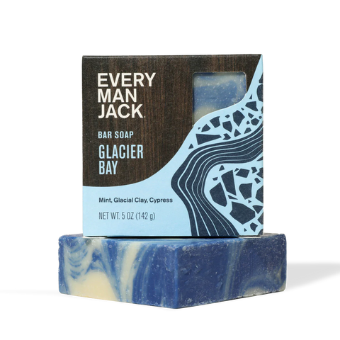 Every Man Jack Cold Plunge Body Bar Soap - Glacier Bay 5 oz