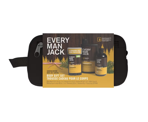 Every Man Jack Holiday Body Kit - Sandalwood