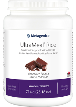 Expires March 2026 Clearance Metagenics UltraMeal Rice Powder Chocolate Flavour 714g