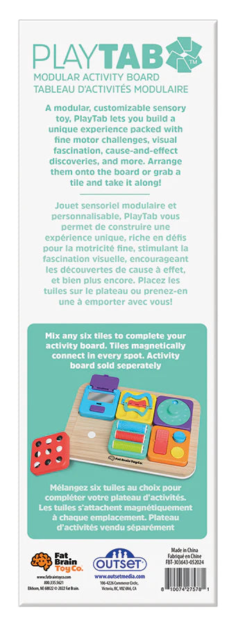 Fat Brain Toys PlayTab Sensory Set 2