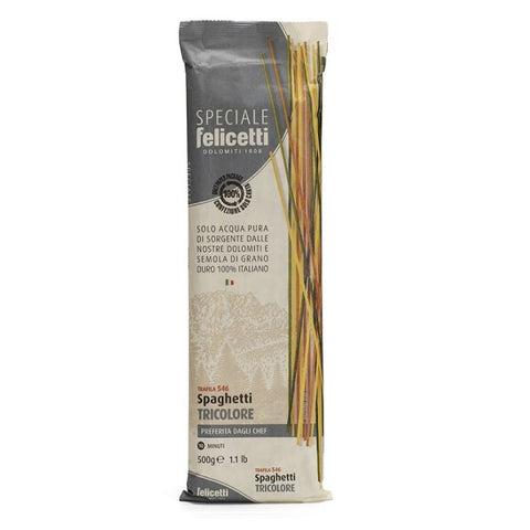 Felicetti Organic Tricolour Spaghetti 454g