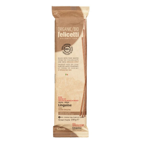 Felicetti Organic Wholewheat Linguine 454g