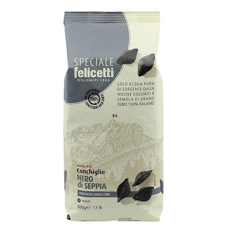 Felicetti Squid Ink Conchiglie 500g