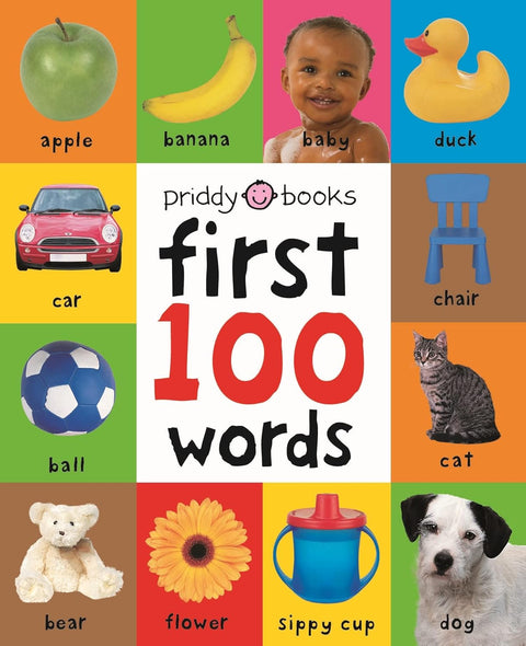 First 100 Words A padded board book by Roger Priddy