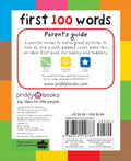 First 100 Words A padded board book by Roger Priddy