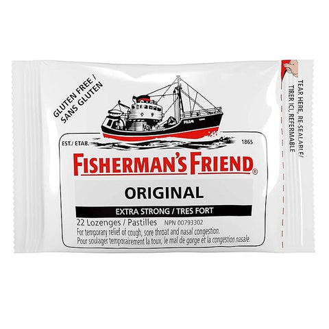 Expires May 2026 Clearance Fisherman's Friend Original Extra Strong Lozenges 22 Lozenges