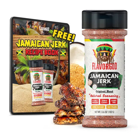 Expires December 2025 Clearance Flavorgod Jamaican Jerk Seasoning 102g